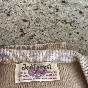 Jedforest 100% cashmere mens sweater - size 40” – made in scotland